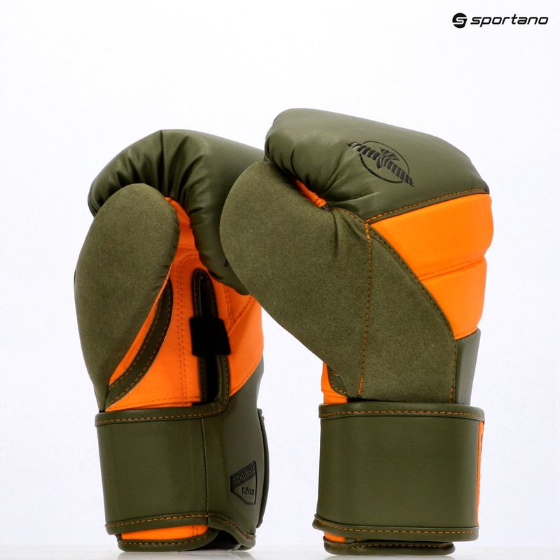 Bokso pirštinės Hayabusa T3 green/orange 8