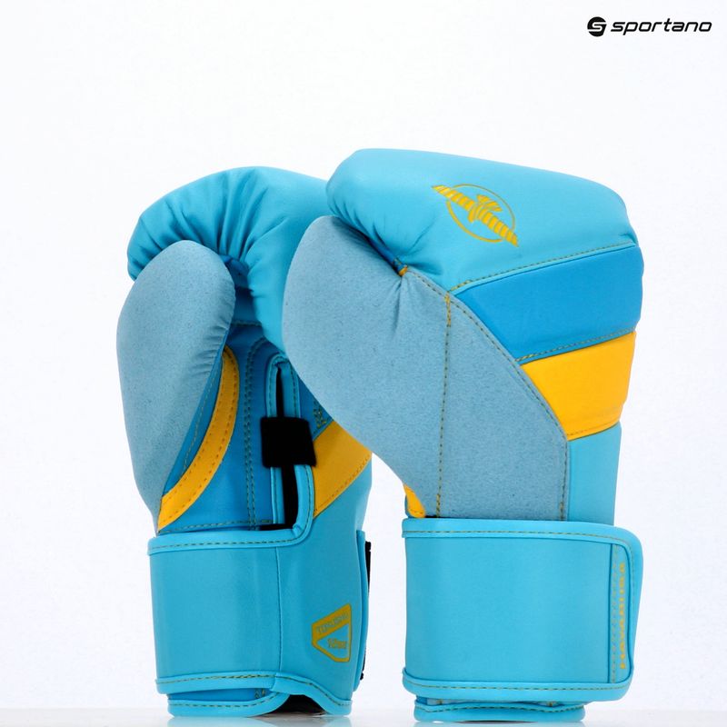 Bokso pirštinės Hayabusa T3 blue/yellow 8