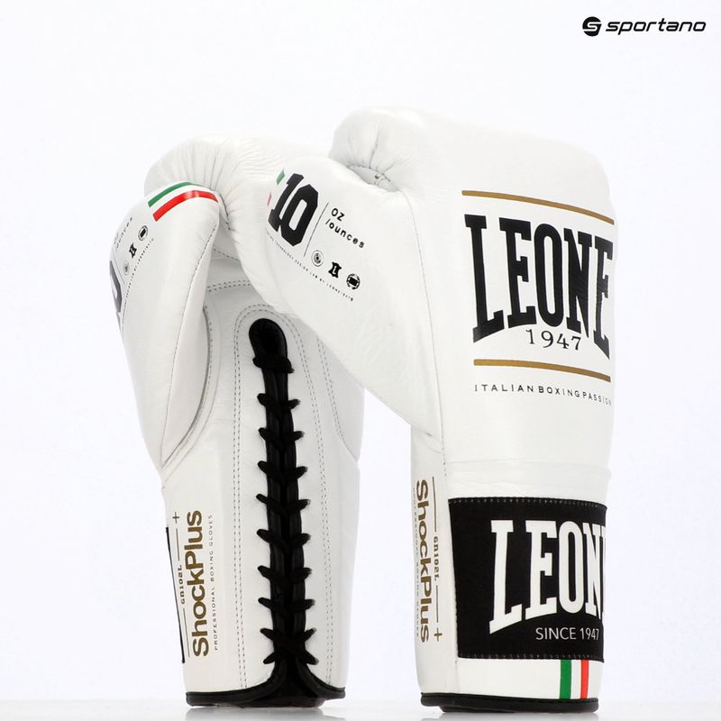Bokso pirštinės LEONE 1947 Shock Plus white 11