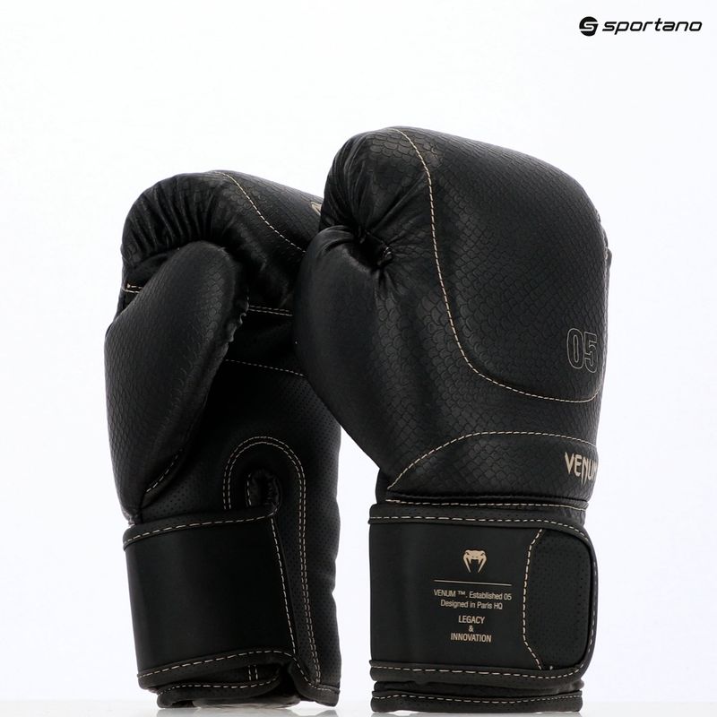 Bokso pirštinės Venum Impact Evo Scales Boxing black 9