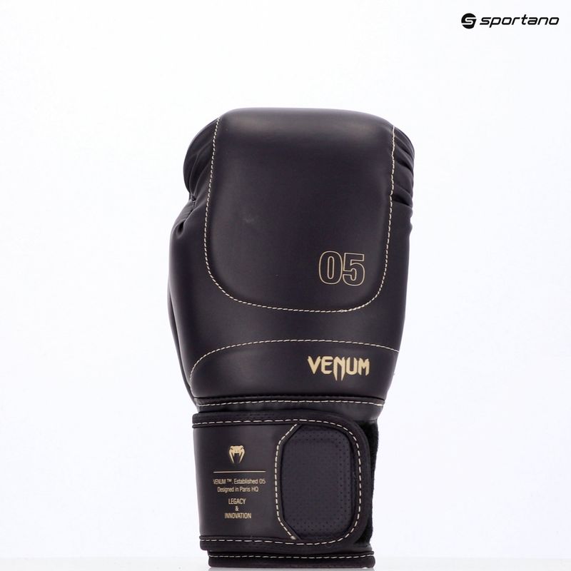 Vyriškos bokso pirštinės Venum Impact Evo Boxing Gloves deep purple 9