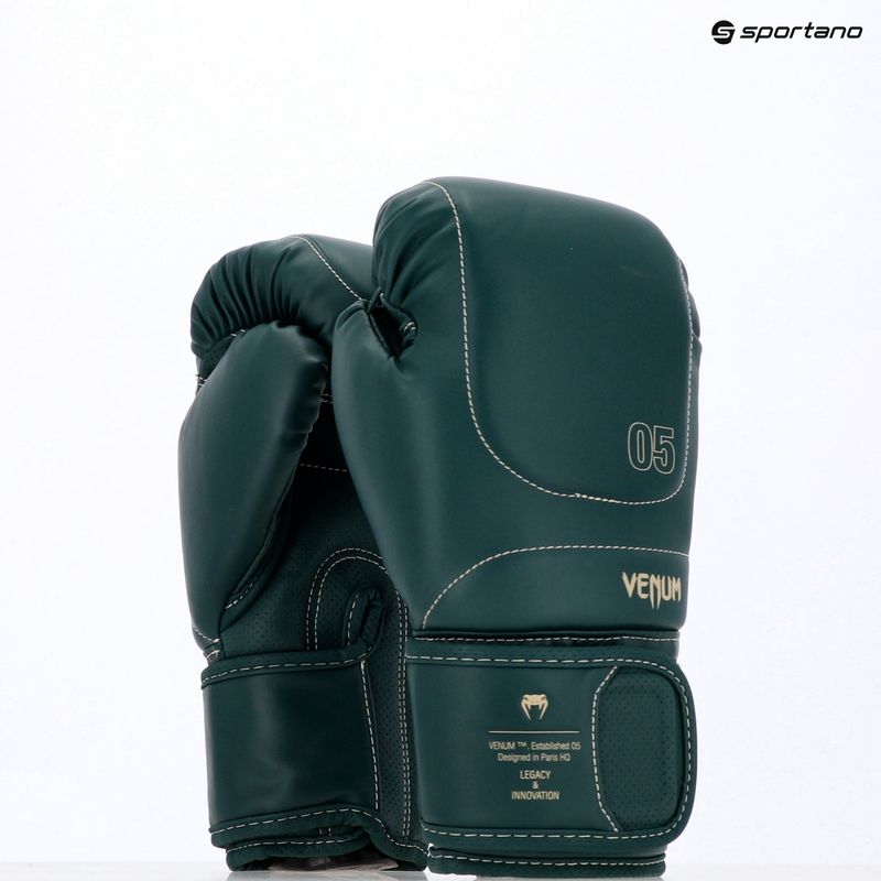 Vyriškos bokso pirštinės Venum Impact Evo Boxing Gloves 16 OZ emerald green 7