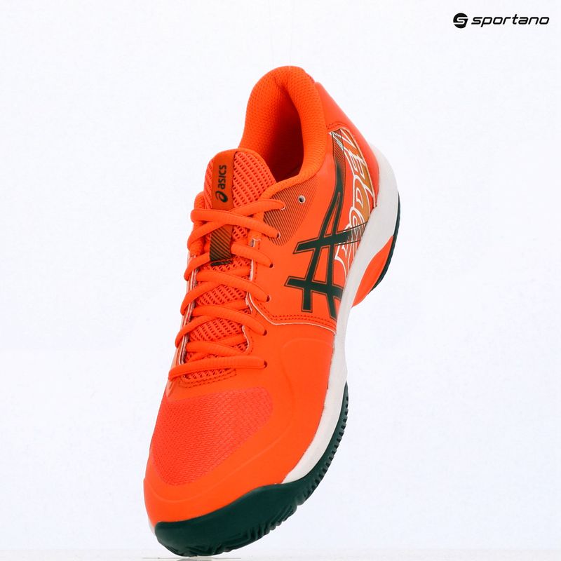 Vyriški padelio batai Asics Game Ff Padel Energy Orange/Jewel Green 9