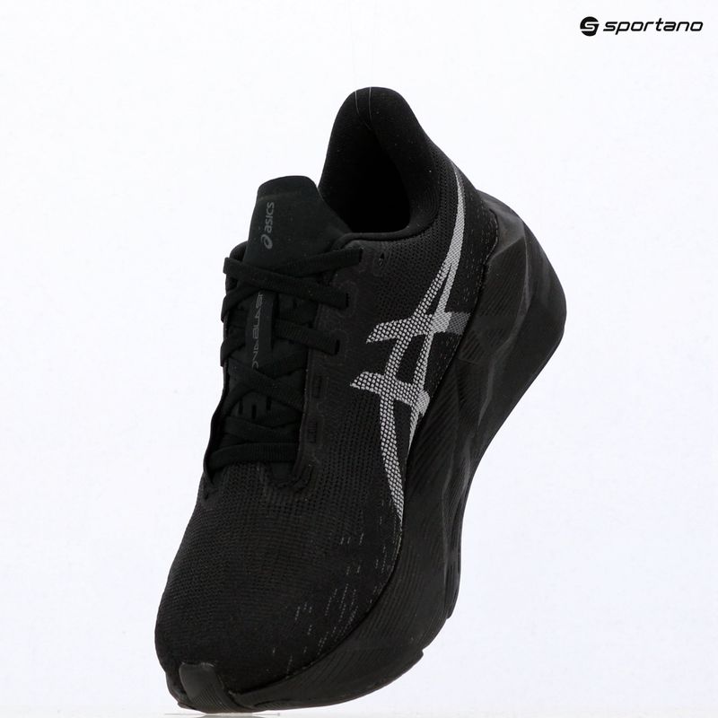 Moteriški bėgimo batai ASICS Novablast 6 black/black 9