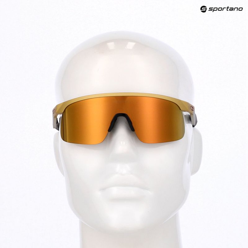 Vaikiški akiniai nuo saulės Oakley Resistor gold/prizm 24k 9