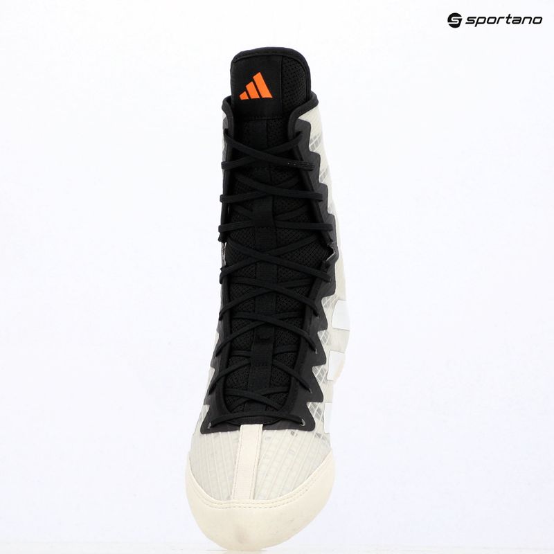 Bokso bateliai adidas Box Hog 4 Orbit Grey/Ftwr White/Pure Orange 9