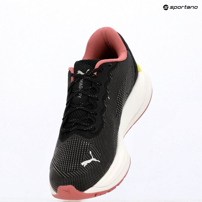 Moteriški bėgimo batai Puma Magnify Nitro WTR black/mauvewood 9