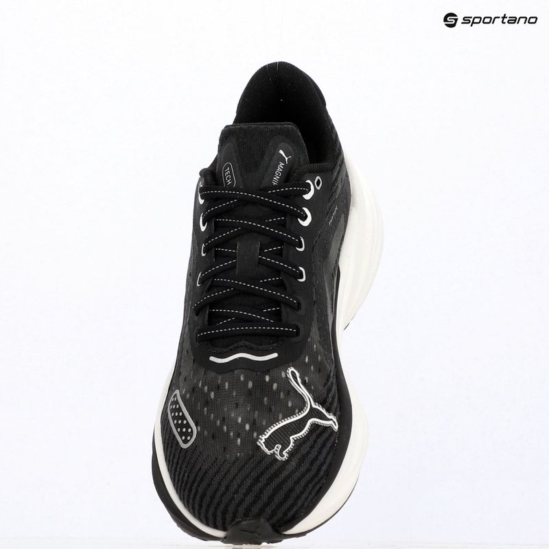 Moteriški bėgimo batai Puma Magnify Nitro 2 Tech black/white/grey 9