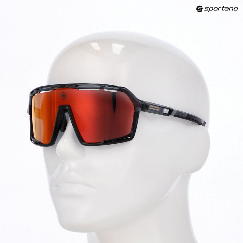 Akiniai nuo saulės Endura Pro SL grey/black/red revo smoke/clear silver flash mirror/amber 8