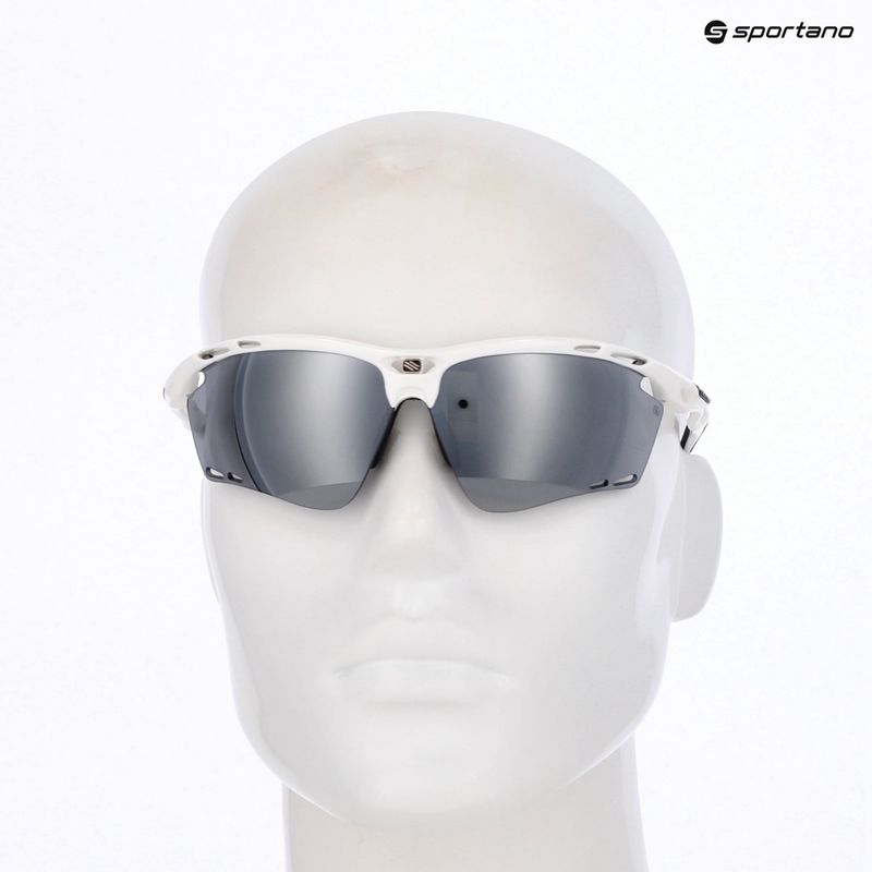 Akiniai nuo saulės Rudy Project Propulse white glossy/laser black 8