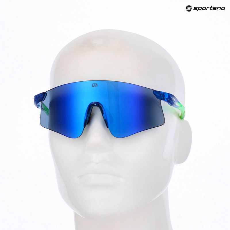 Saulės akiniai Rudy Project Astral X crystal blue-green fluo gloss/multilaser blue 8