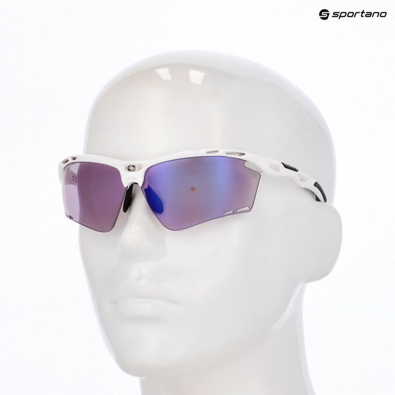 Akiniai nuo saulės Rudy Project Propulse white glossy/impactx photochromic 2 laser purple 8