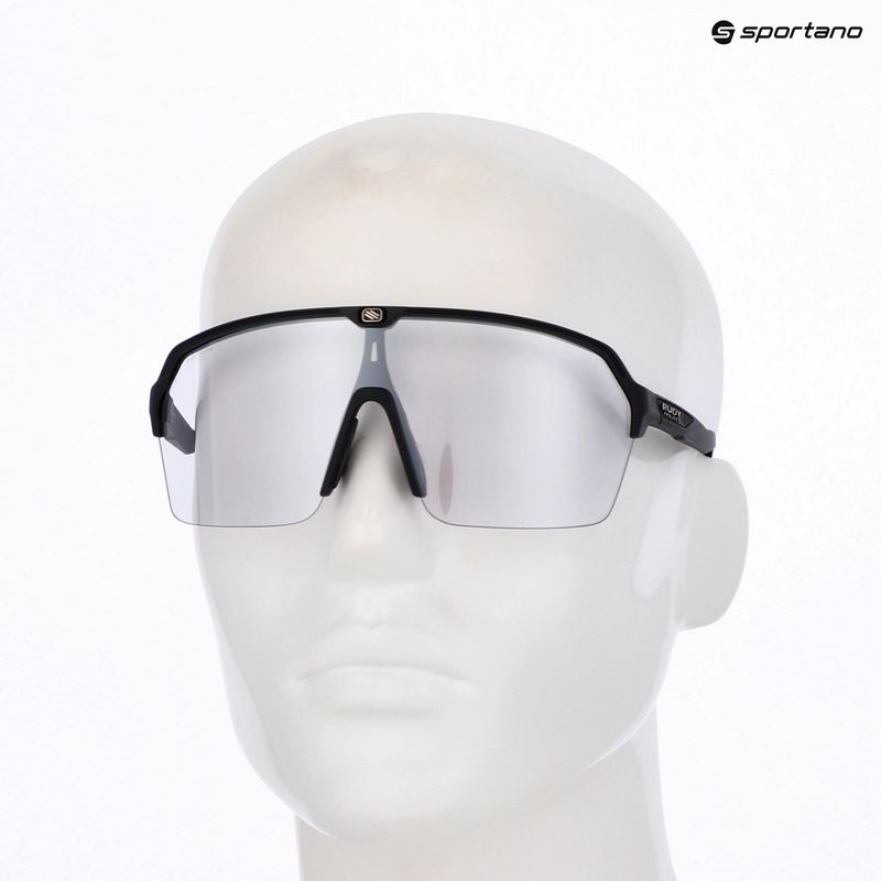 Akiniai nuo saulės Rudy Project Spinshield Air black matte/impactx photochromic 2 laser black 8