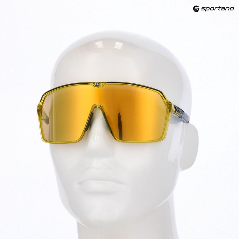 Akiniai nuo saulės Rudy Project Spinshield crystal blue avio/apple green/multilaser yellow 8