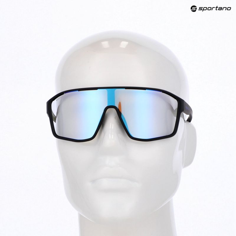 Akiniai nuo saulės Red Bull SPECT Daft Pro black/photochromic with blue mirror 7