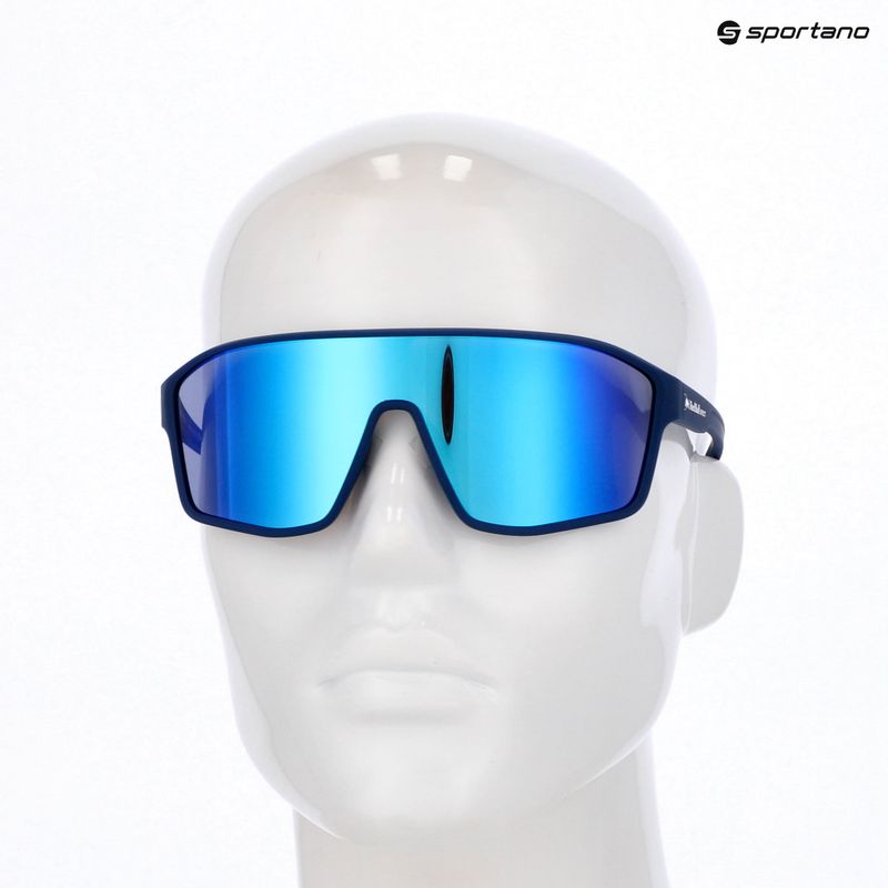 Akiniai nuo saulės Red Bull SPECT Daft blue/smoke with blue mirror 7