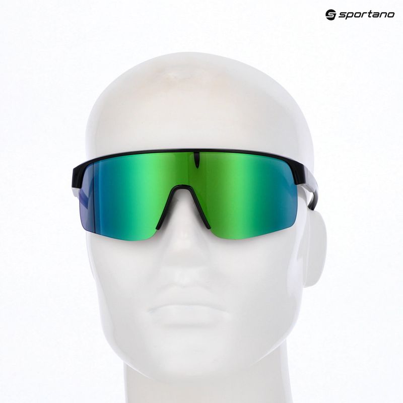 Akiniai nuo saulės Red Bull SPECT Dakota black/smoke with purple green mirror 4