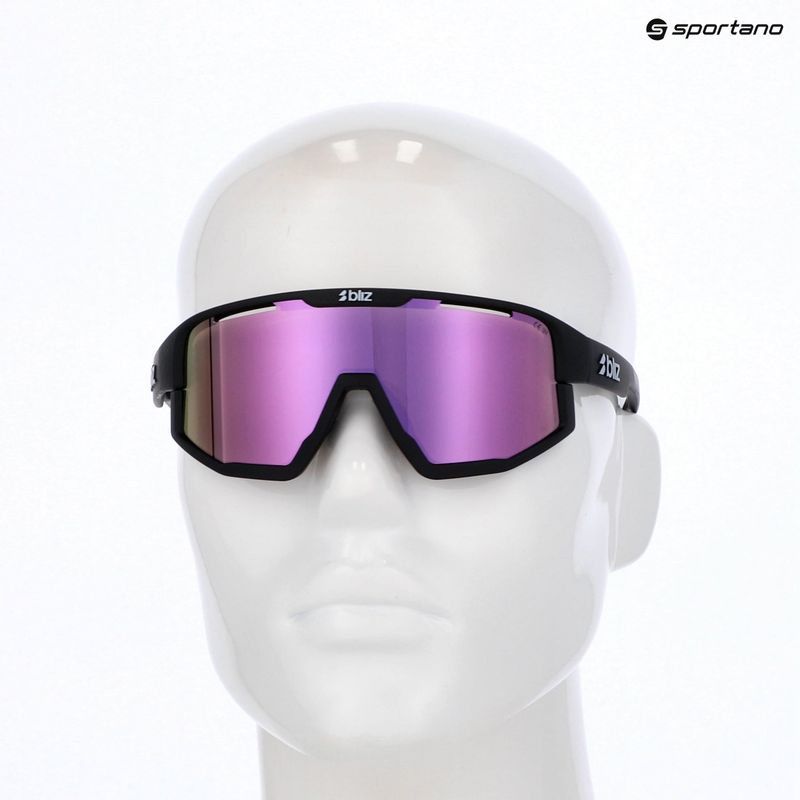 Akiniai nuo saulės Bliz Fusion Small matt black/brown/rose multi 7