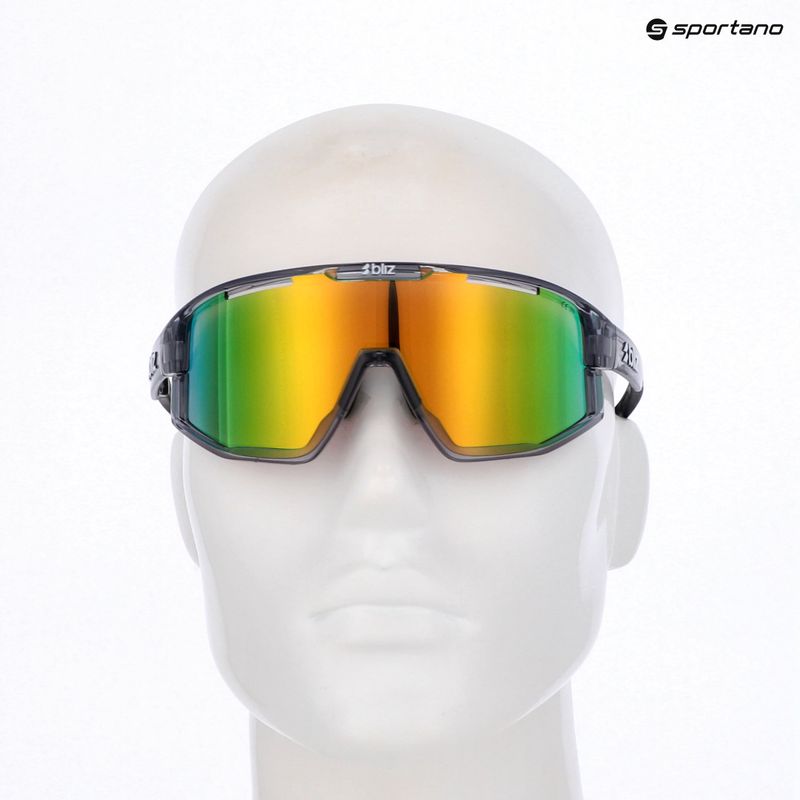 Akiniai nuo saulės Bliz Fusion crystal black/brown/green multi 8