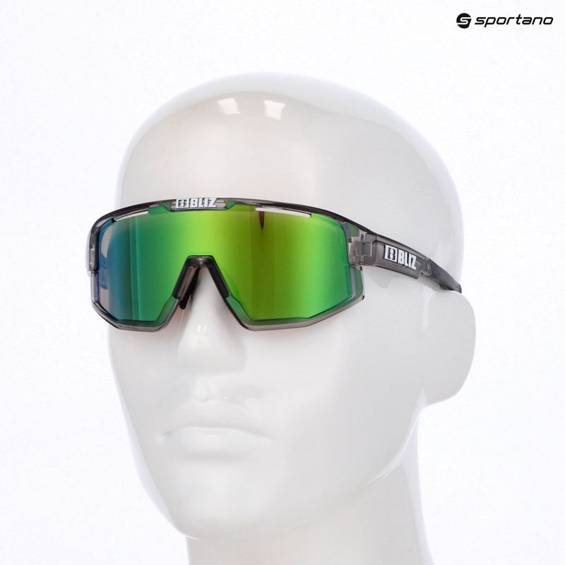 Akiniai nuo saulės Bliz Fusion Small crystal black/brown/green multi 8