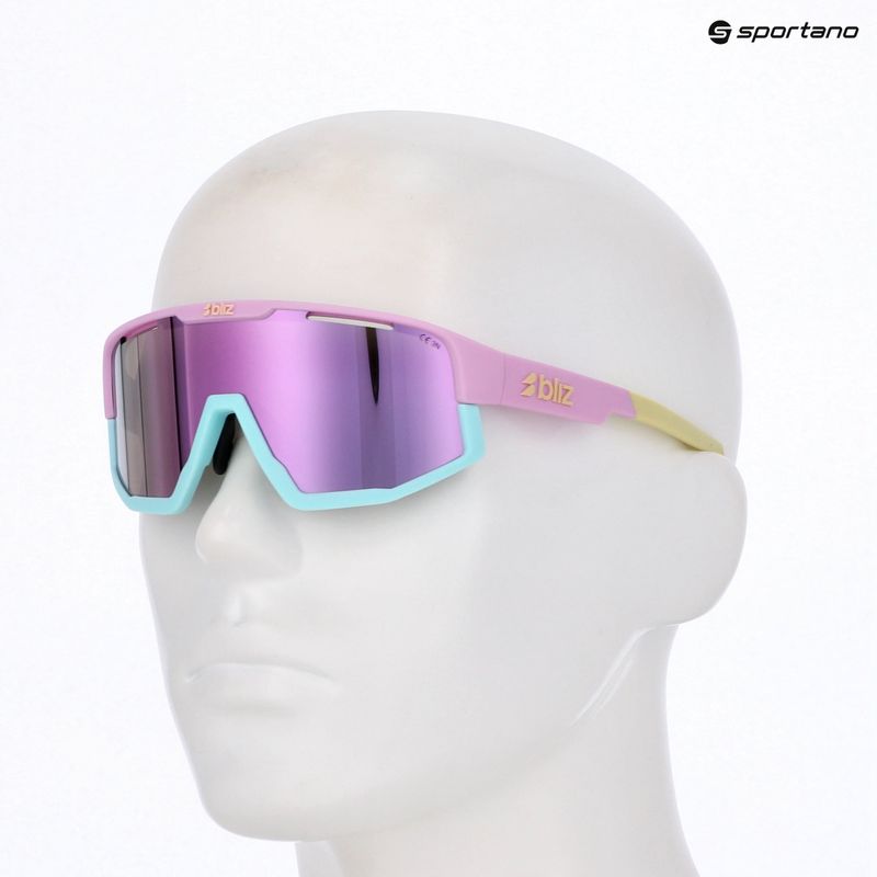 Akiniai nuo saulės Bliz Fusion Small matt pastel purple/brown/pink multi 8