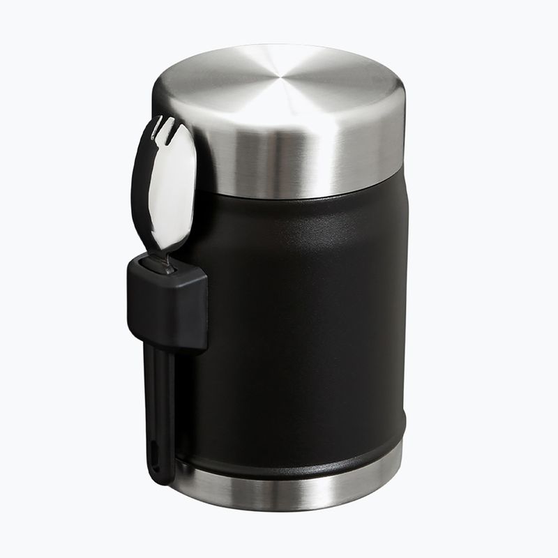 Termosas maistui Stanley Legendary Food Jar + Spork 400 ml juodas 2.0 2