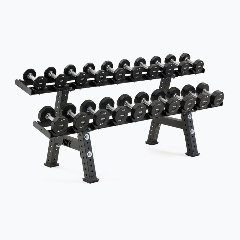 Stovas hanteliams Nike Strength Urethane Dumbbell Rack black 3