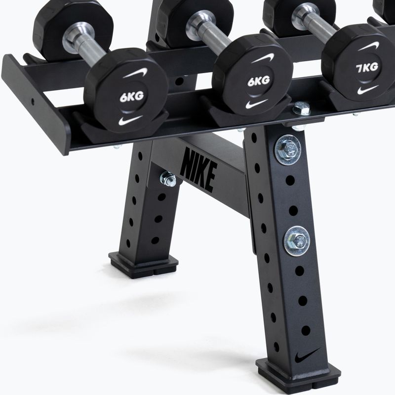 Stovas hanteliams Nike Strength Urethane Dumbbell Rack black 4
