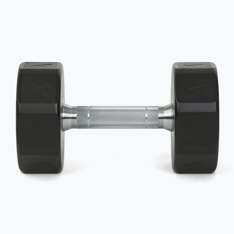 Chromuota hantelė Nike Strength Pro Urethane Dumbbell 12 kg black/white 3