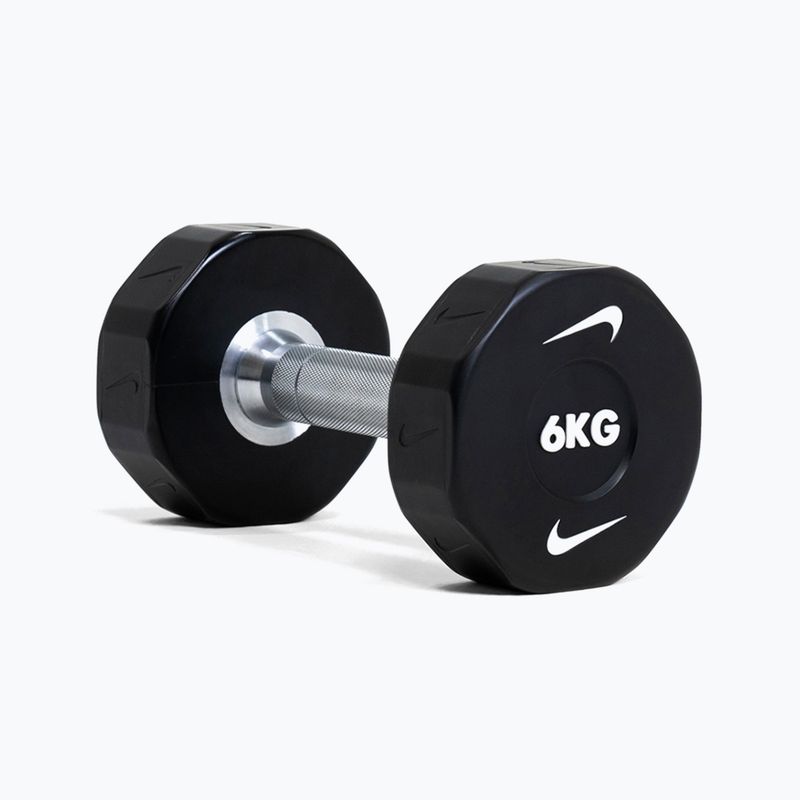Chromuota hantelė Nike Strength Pro Urethane Dumbbell 14 kg black/white 7