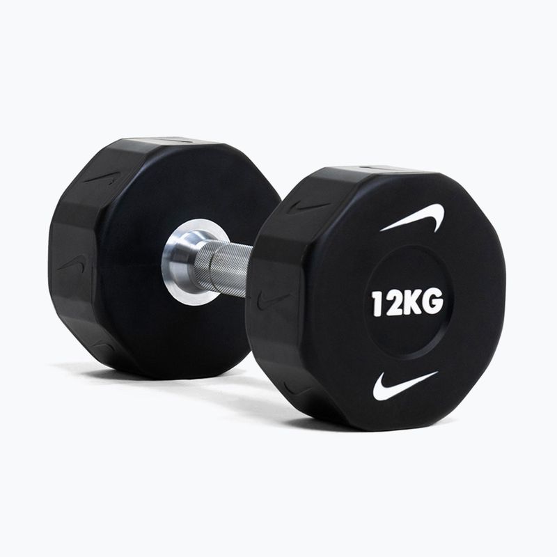 Chromuota hantelė Nike Strength Pro Urethane Dumbbell 14 kg black/white 8