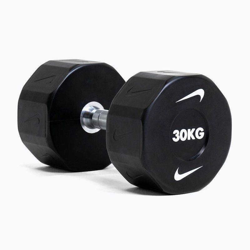 Chromuota hantelė Nike Strength Pro Urethane Dumbbell 14 kg black/white 9