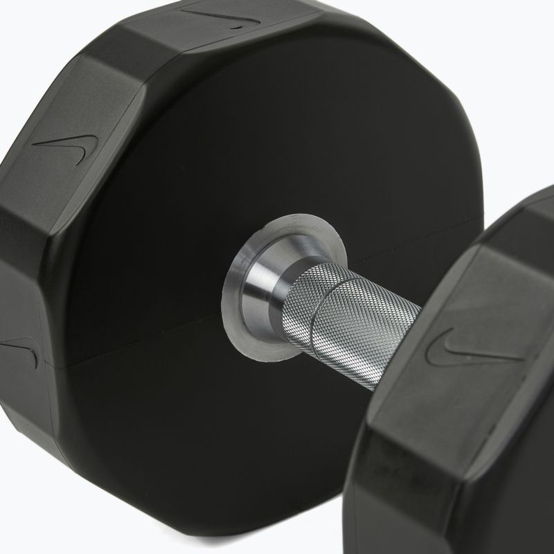 Chromuota hantelė Nike Strength Pro Urethane Dumbbell 16 kg black/white 4