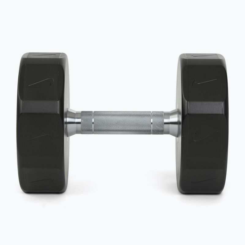 Chromuota hantelė Nike Strength Pro Urethane Dumbbell 18 kg black/white 3