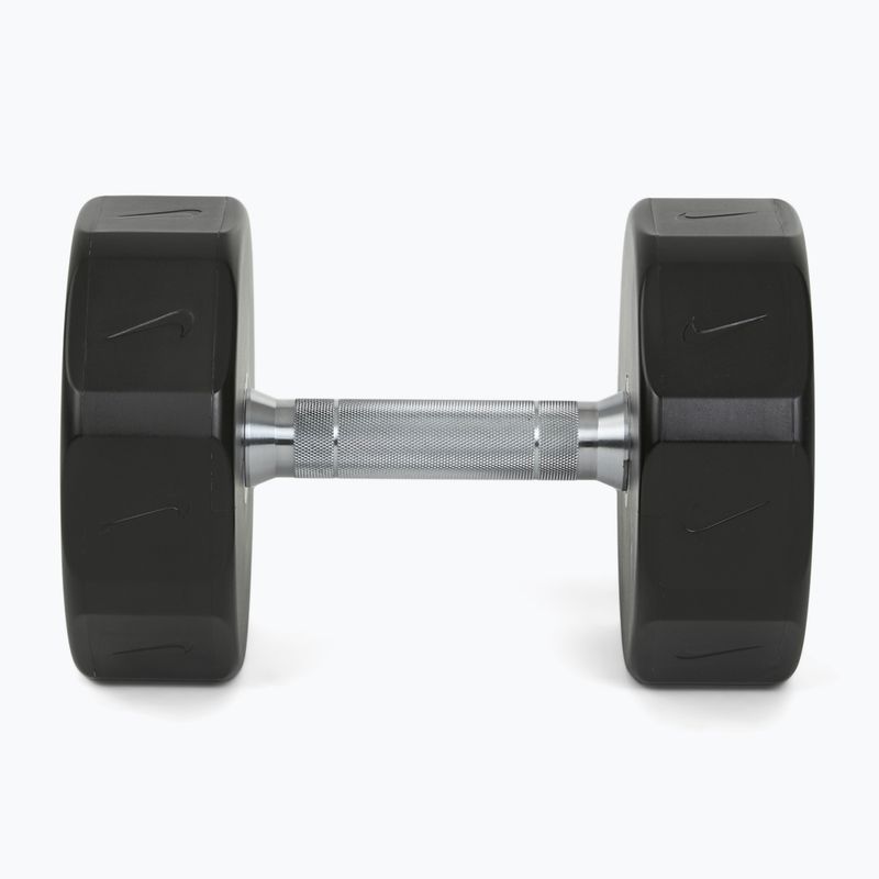 Chromuota hantelė Nike Strength Pro Urethane Dumbbell 20 kg black/white 3