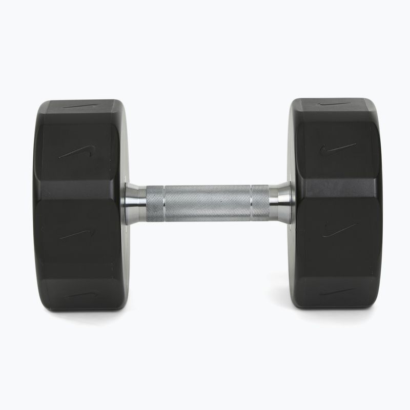 Chromuota hantelė Nike Strength Pro Urethane Dumbbell 24 kg black/white 3