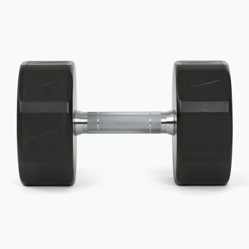 Chromuota hantelė Nike Strength Pro Urethane Dumbbell 26 kg black/white 3