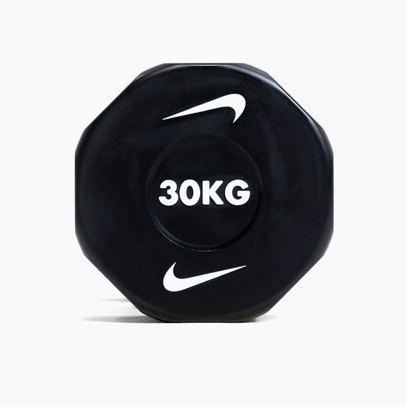 Chromuota hantelė Nike Strength Pro Urethane Dumbbell 30 kg black/white 7