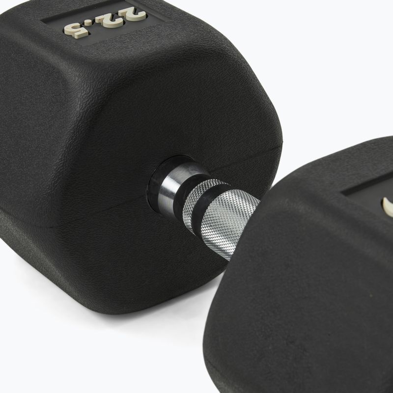 Gumuota hantelė Nike Strength Hex Dumbbell 22,5 kg black/white 4