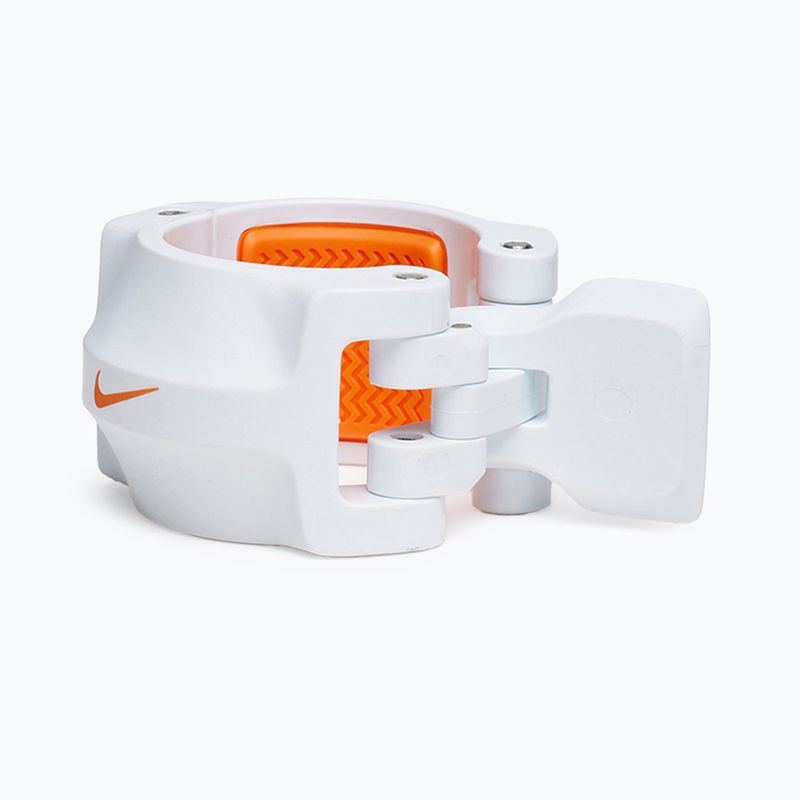 Spaustukai štangai Nike Strength Barbell Collars 2 vnt. white/orange 4