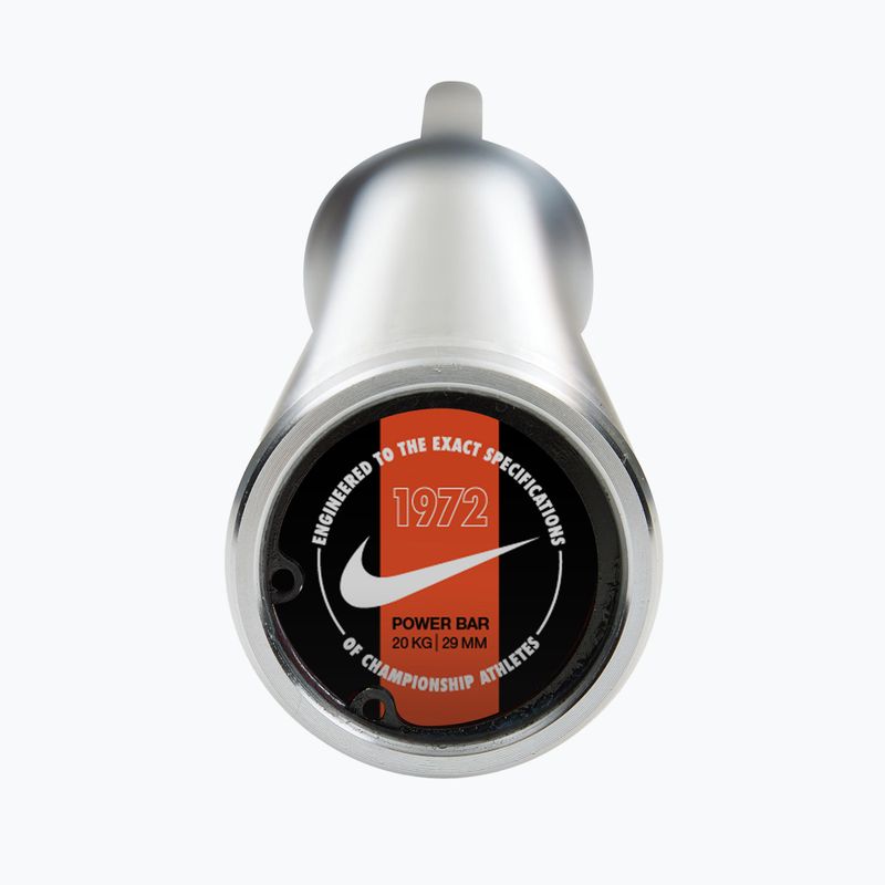 Tiesi štanga Nike Strength 1972 Power Bar black chrome/orange 5