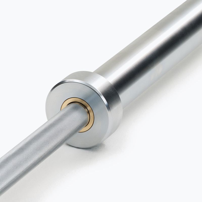 Tiesi štanga Nike Strength Hard Chrome Barbell chrome swoosh 4