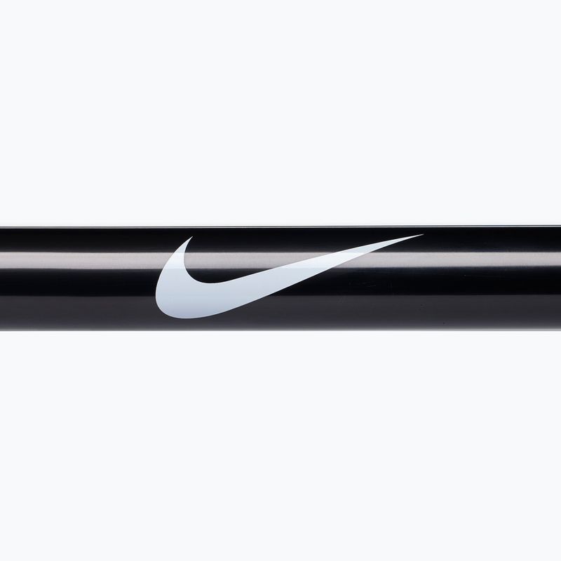 Tiesi štanga Nike Strength Chrome Barbell black chrome swoosh 4