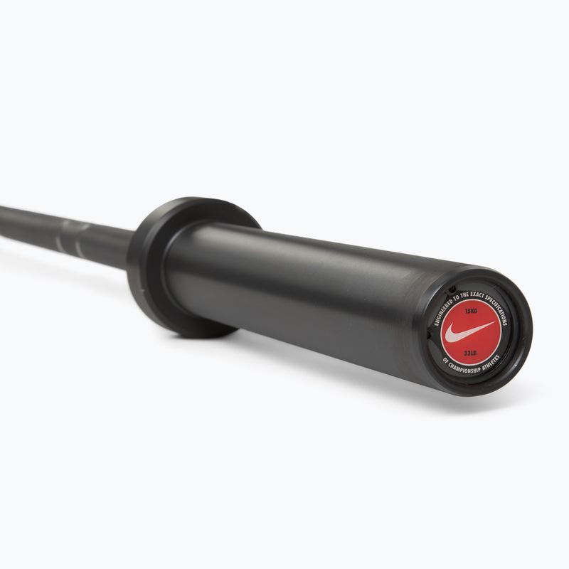 Tiesi štanga Nike Strength Coated Premium Barbell black just do it 5