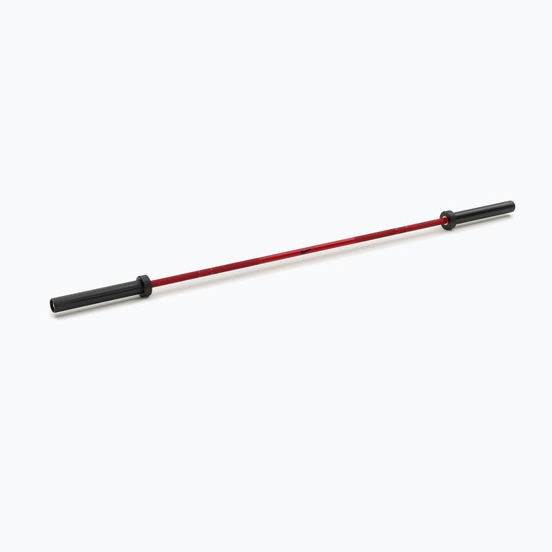 Tiesi štanga Nike Strength Coated Premium Barbell red swoosh 2