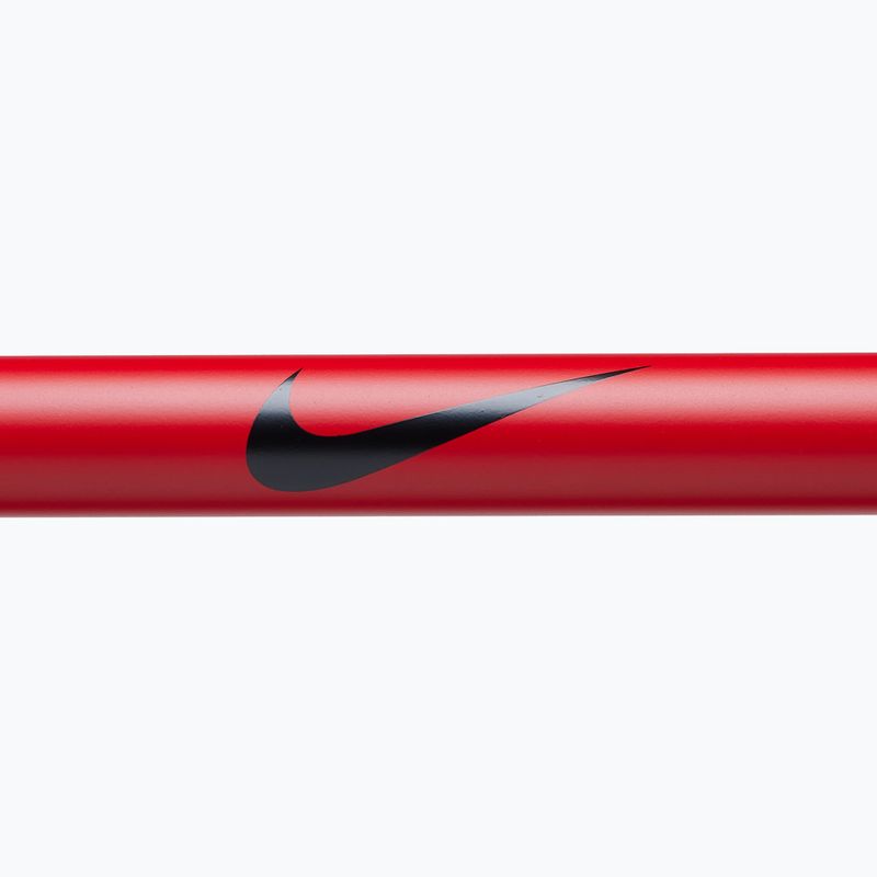 Tiesi štanga Nike Strength Coated Premium Barbell red swoosh 6