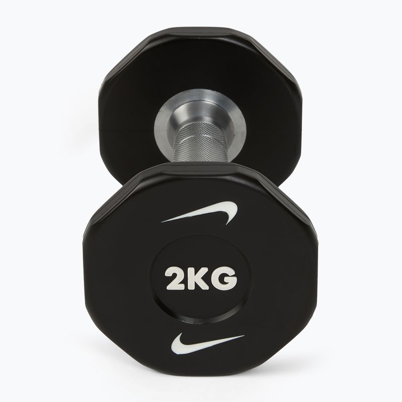 Hanteliai Nike Strength Pro Urethane Dumbbell 2 x 2 kg black/white 2