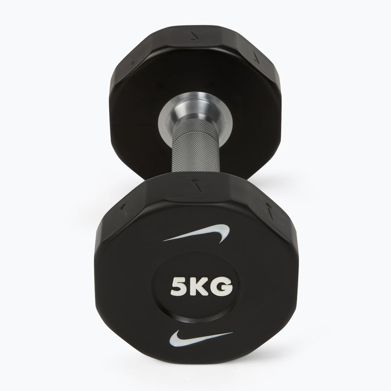 Hanteliai Nike Strength Pro Urethane Dumbbell 2 x 5 kg black/white 2