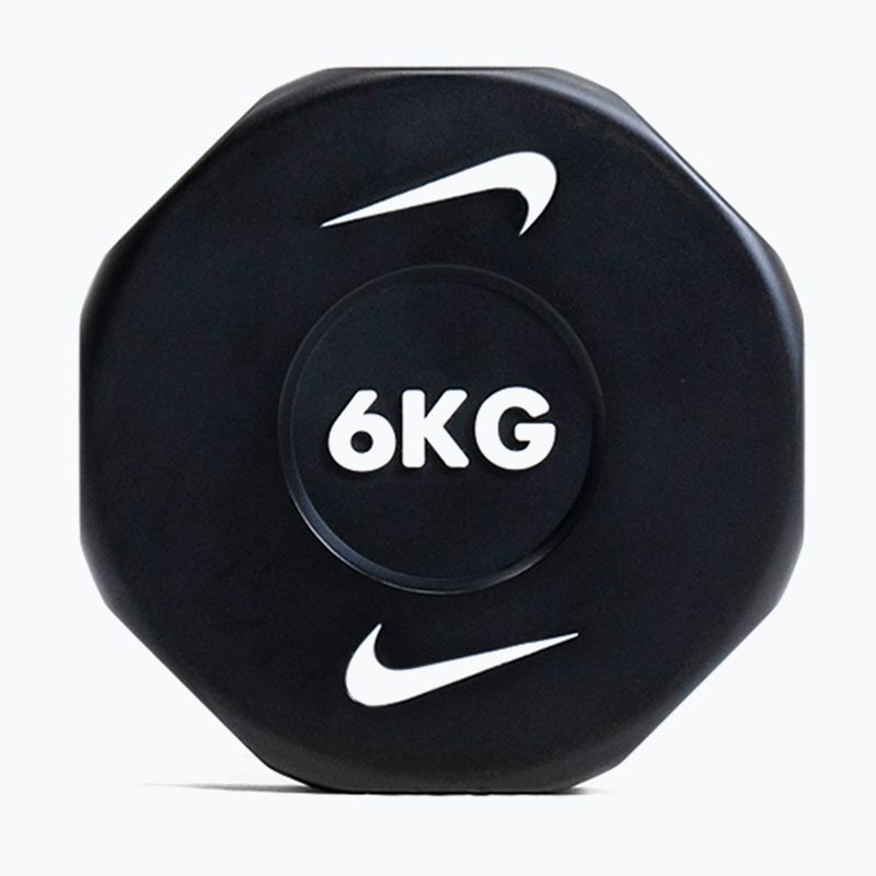 Hanteliai Nike Strength Pro Urethane Dumbbell 2 x 6 kg black/white 3