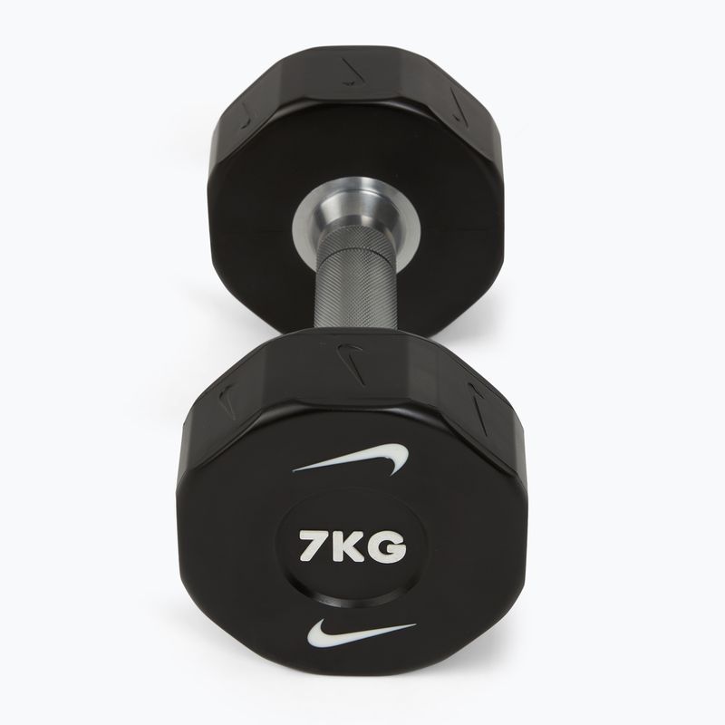 Hanteliai Nike Strength Pro Urethane Dumbbell 2 x 7 kg black/white 2